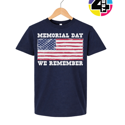 Memorial Day We Remember Youth Tee