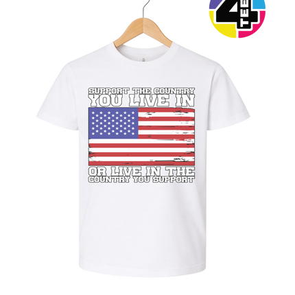 Support the Country You Love Youth Tee