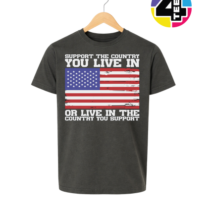 Support the Country You Love Youth Tee