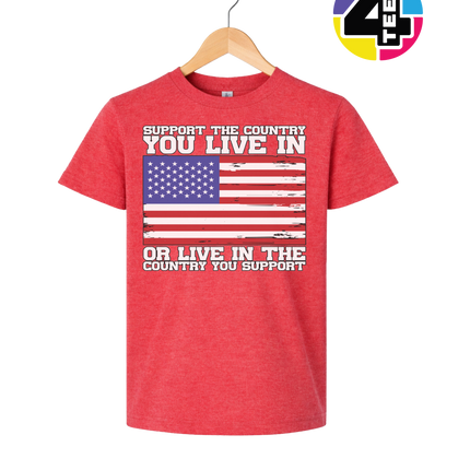 Support the Country You Love Youth Tee