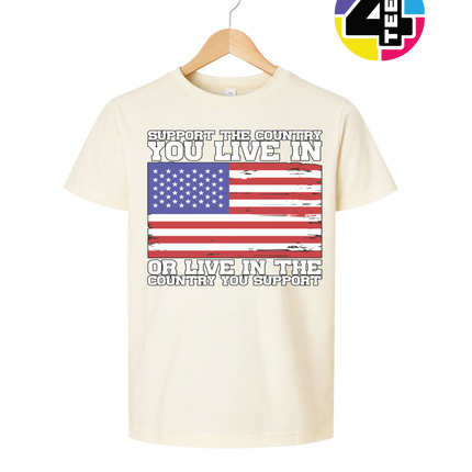 Support the Country You Love Youth Tee