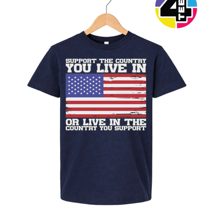 Support the Country You Love Youth Tee