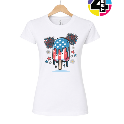 Freedom Frank Party Pup Women's Tee