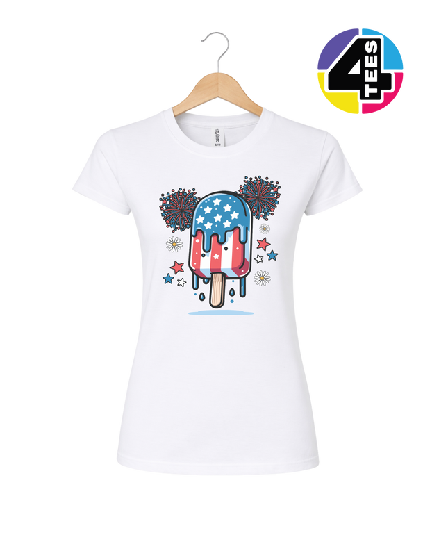 Freedom Frank Party Pup Women's Tee