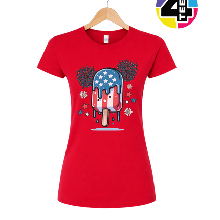 Freedom Frank Party Pup Women's Tee