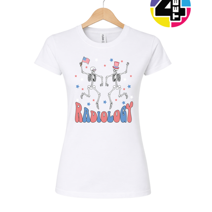 Radiology Skeleton Party Women's Tee