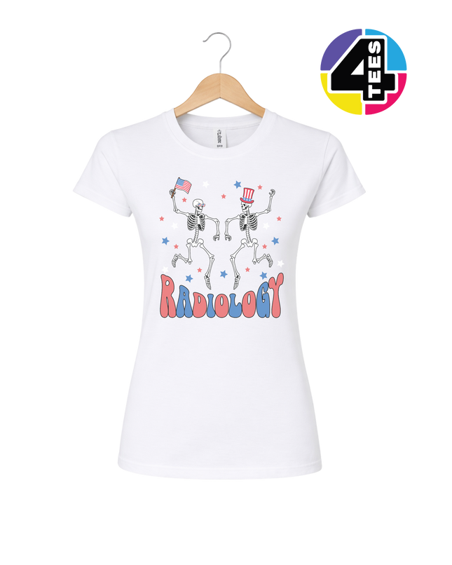 Radiology Skeleton Party Women's Tee