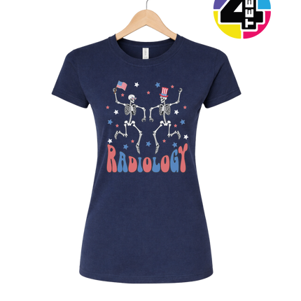Radiology Skeleton Party Women's Tee