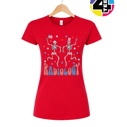Radiology Skeleton Party Women's Tee
