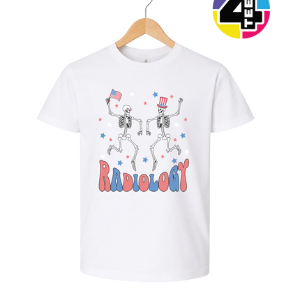 Radiology Skeleton Party Youth Tee