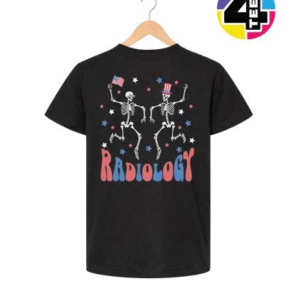 Radiology Skeleton Party Youth Tee