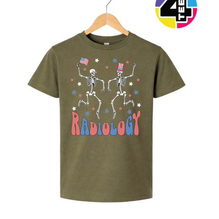 Radiology Skeleton Party Youth Tee