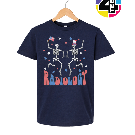 Radiology Skeleton Party Youth Tee