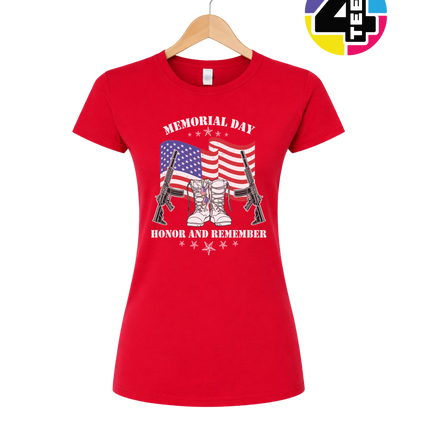 Memorial Day Honor Guard Women's Tee