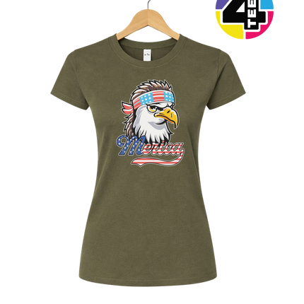 America Eagle Pride Women's Tee