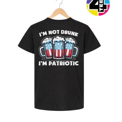 I’m Not Drunk I’m Patriotic Youth Tee