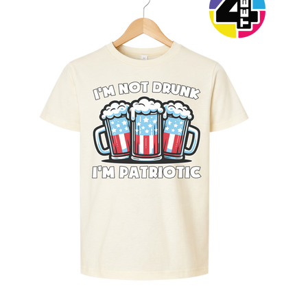I’m Not Drunk I’m Patriotic Youth Tee
