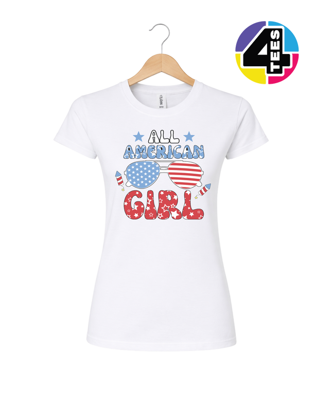 All American Girl Shades Women's Tee