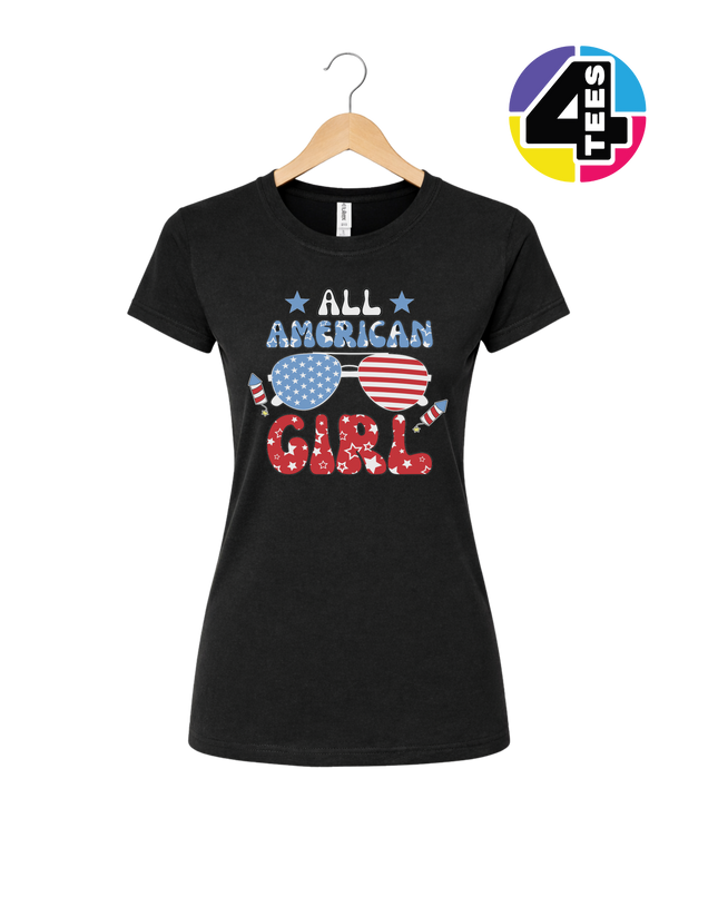 All American Girl Shades Women's Tee