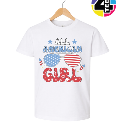 All American Girl Shades Youth Tee