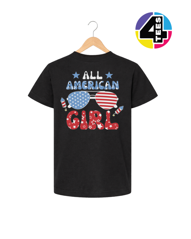 All American Girl Shades Youth Tee