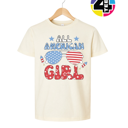 All American Girl Shades Youth Tee