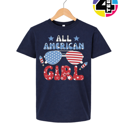 All American Girl Shades Youth Tee