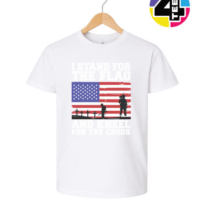Stand for the Flag Honor the Cross Youth Tee