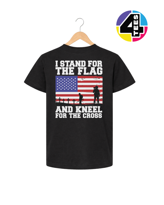 Stand for the Flag Honor the Cross Youth Tee