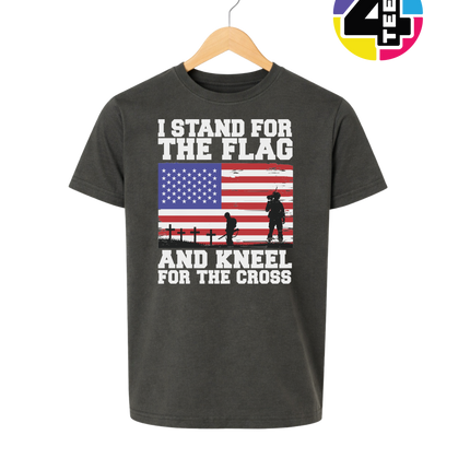 Stand for the Flag Honor the Cross Youth Tee
