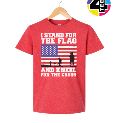 Stand for the Flag Honor the Cross Youth Tee