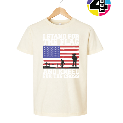 Stand for the Flag Honor the Cross Youth Tee