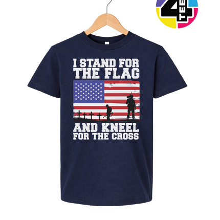 Stand for the Flag Honor the Cross Youth Tee