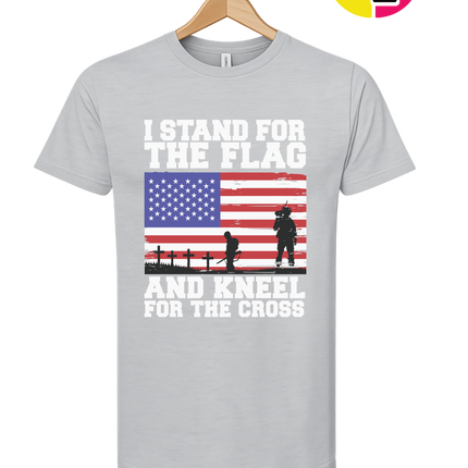 Stand for the Flag Honor the Cross Tee