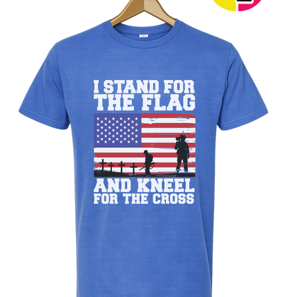 Stand for the Flag Honor the Cross Tee