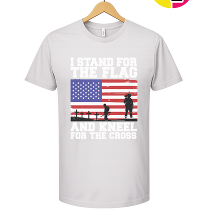 Stand for the Flag Honor the Cross Tee