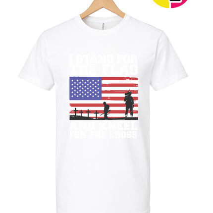 Stand for the Flag Honor the Cross Tee