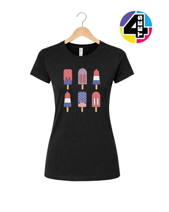 Patriotic Popsicle Party Women's Tee