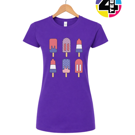 Patriotic Popsicle Party Women's Tee