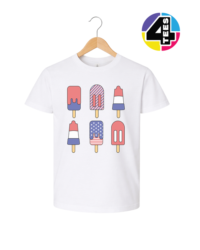 Patriotic Popsicle Party Youth Tee