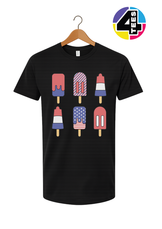 Patriotic Popsicle Party Tee