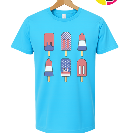 Patriotic Popsicle Party Tee