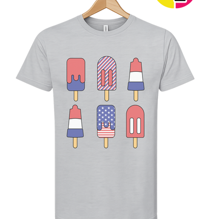 Patriotic Popsicle Party Tee