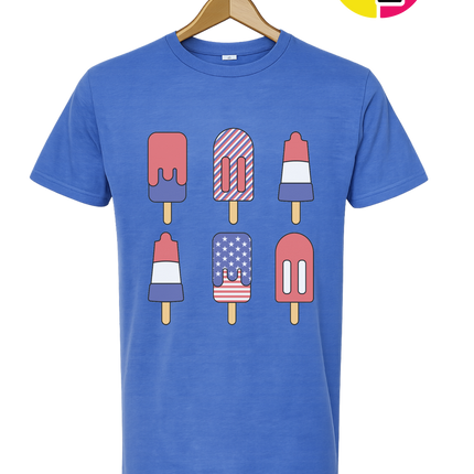Patriotic Popsicle Party Tee