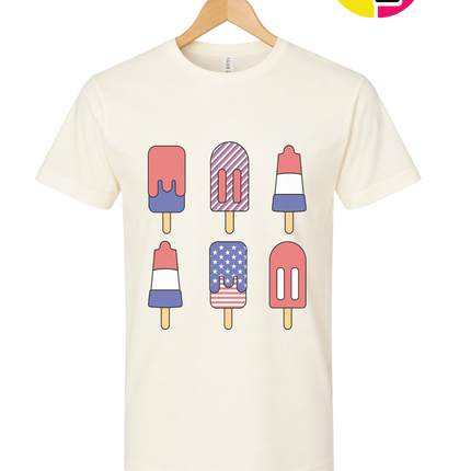 Patriotic Popsicle Party Tee