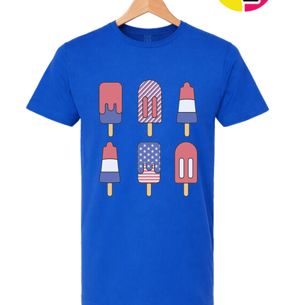 Patriotic Popsicle Party Tee