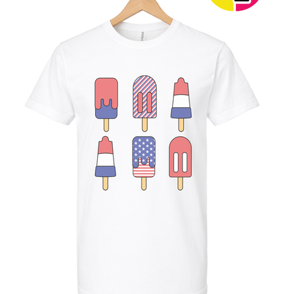 Patriotic Popsicle Party Tee