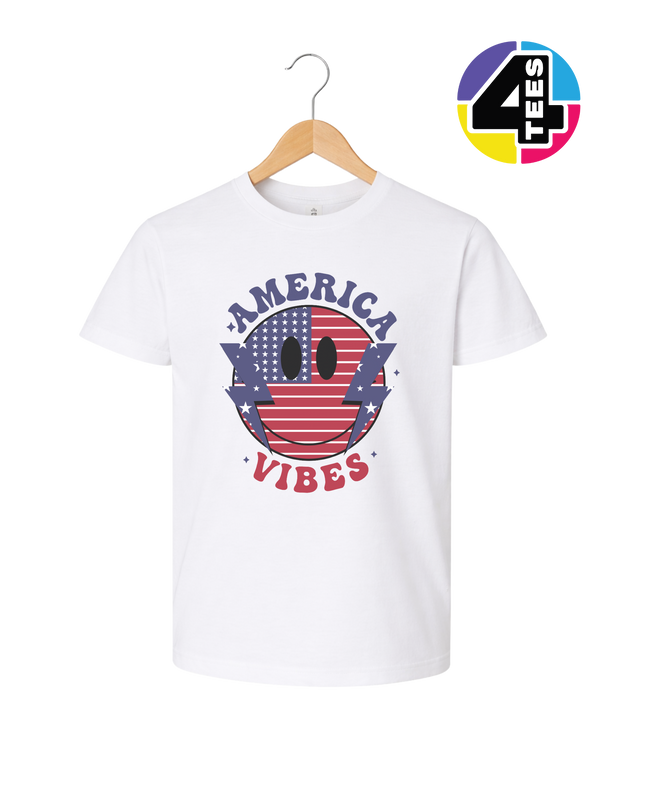 Star-Spangled Party Bolt Youth Tee
