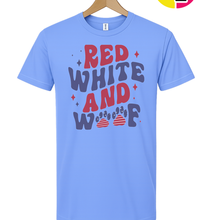 Red, White & Woof Patriotic Paws Tee