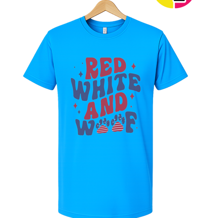 Red, White & Woof Patriotic Paws Tee